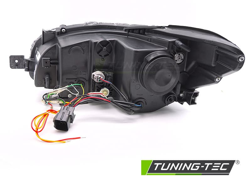 Predné LED svetlá Subaru WRX 14-22 DRL Black – náhľad 4