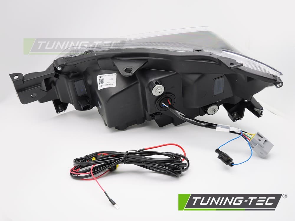 Predné Full LED svetlá Subaru WRX 08-14 Tube Light Black (variant) – náhľad 4