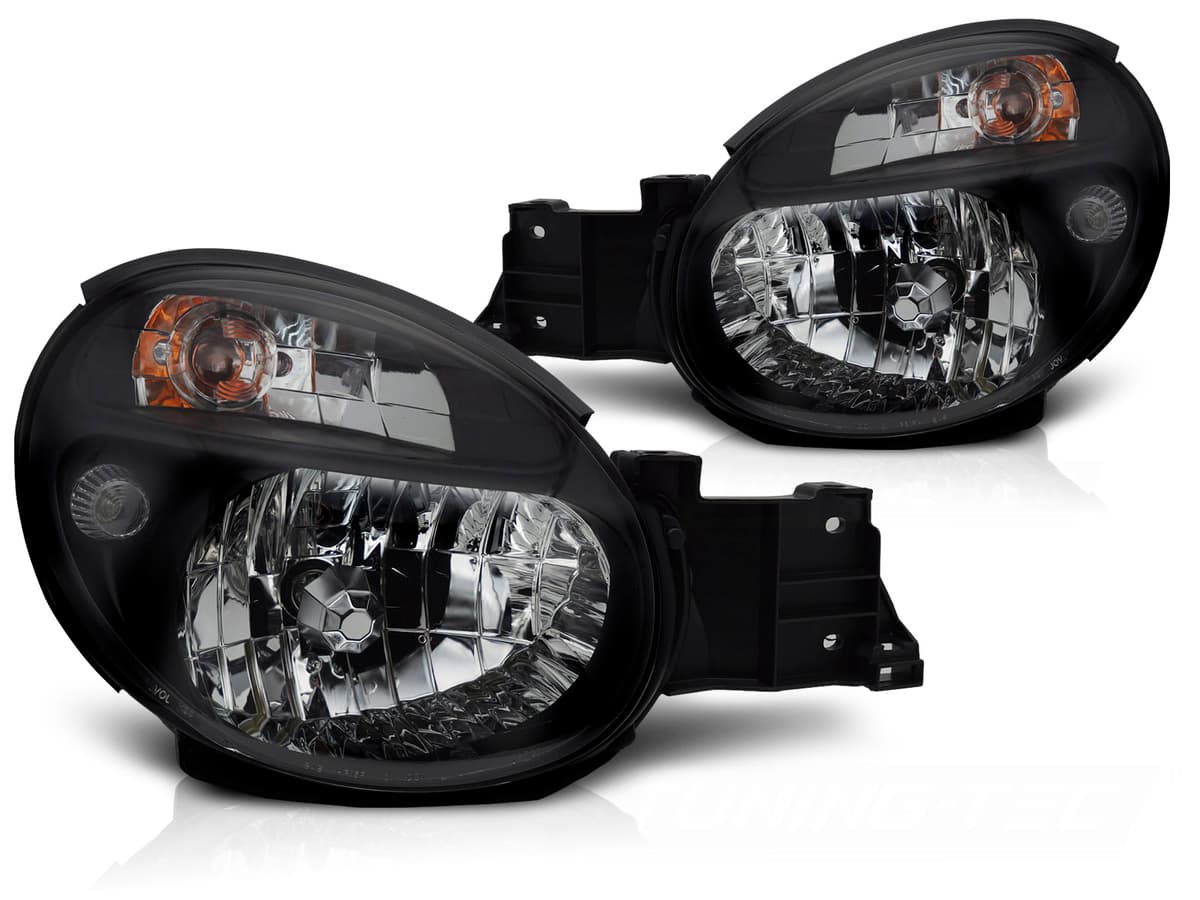 Predné svetlá Subaru Impreza II GD 00-03 Black