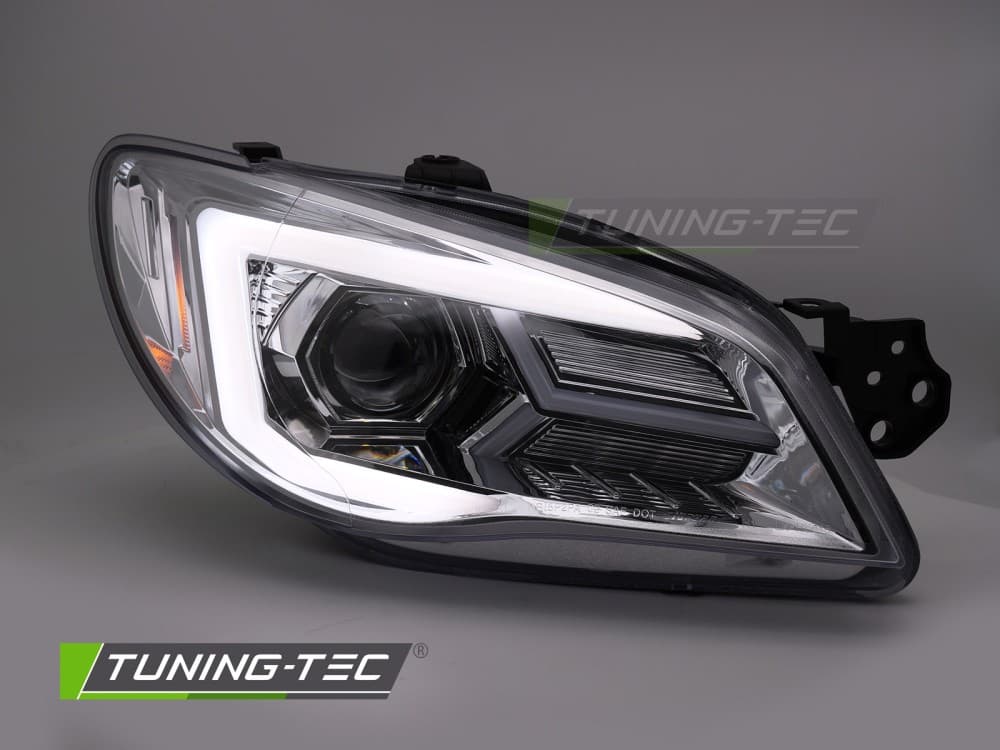Predné svetlá Subaru Impreza II GD GG 05-07 Chrome – náhľad 2