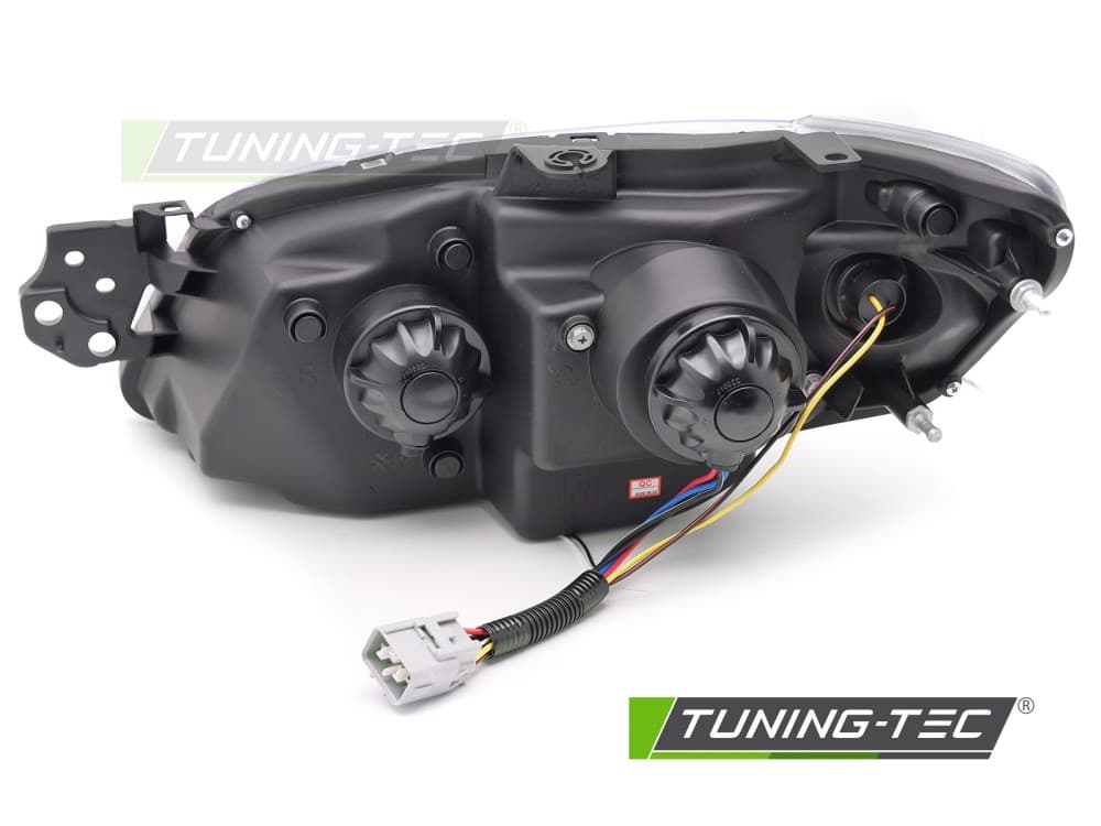 Predné svetlá Subaru Impreza II GD GG 05-07 Black – náhľad 4