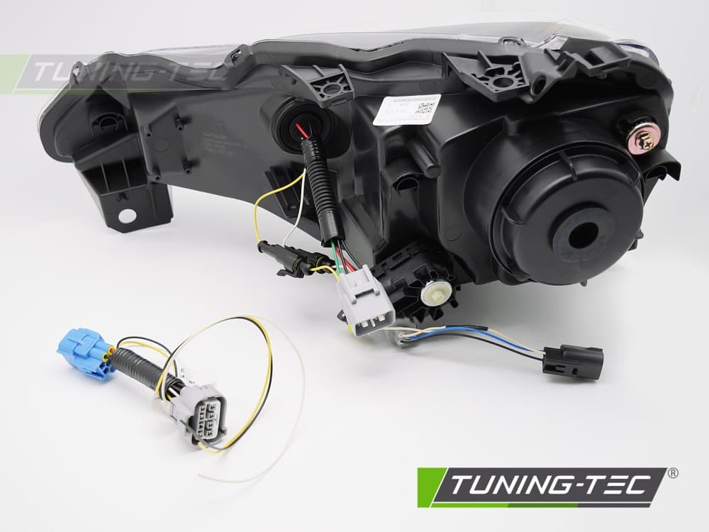Predné svetlá Toyota GT86 / Subaru BRZ 12-21 Tube LED DRL Black – náhľad 4