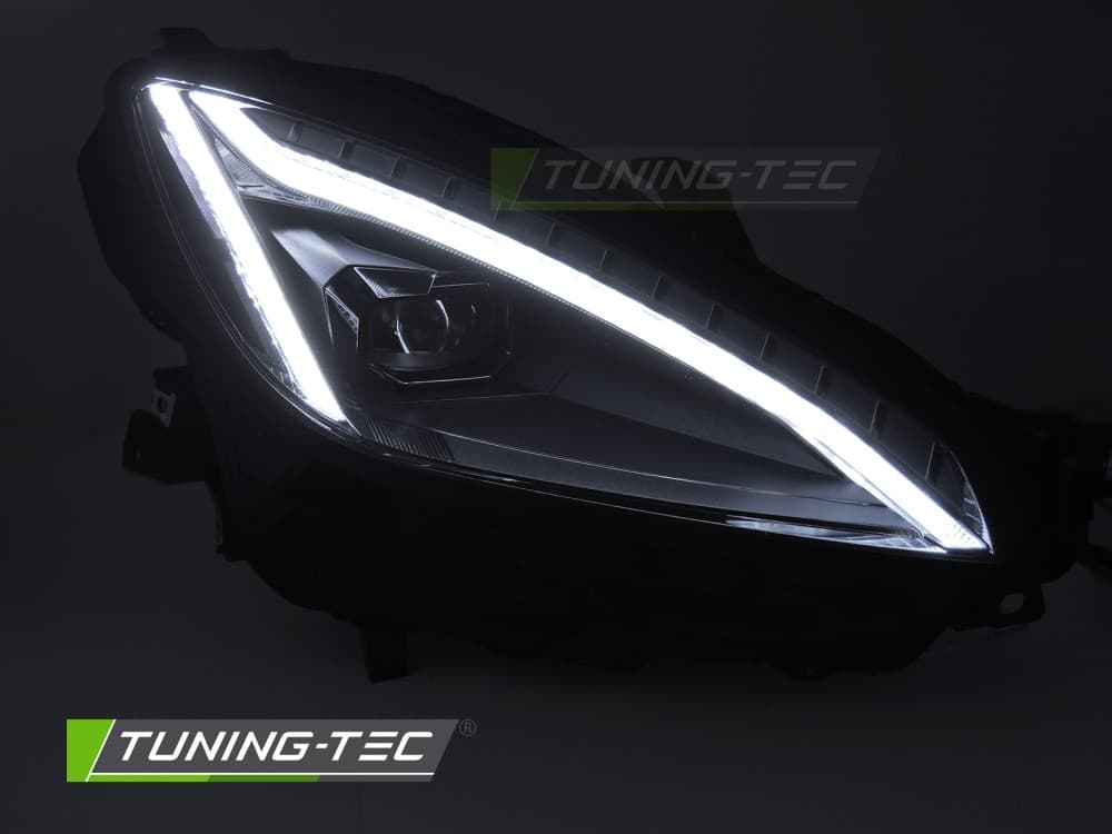 Predné Full LED svetlá Toyota GR86 21- DRL Black – náhľad 2