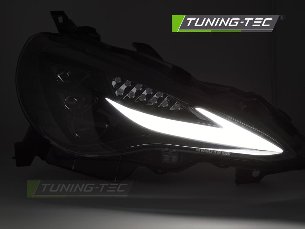 Predné Full LED svetlá Toyota GT86 / Subaru BRZ 12-21 DRL – náhľad 3