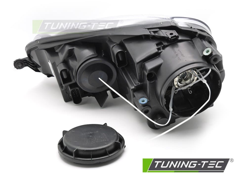 Predné svetlá Volkswagen Golf V 03-09 Black – náhľad 2
