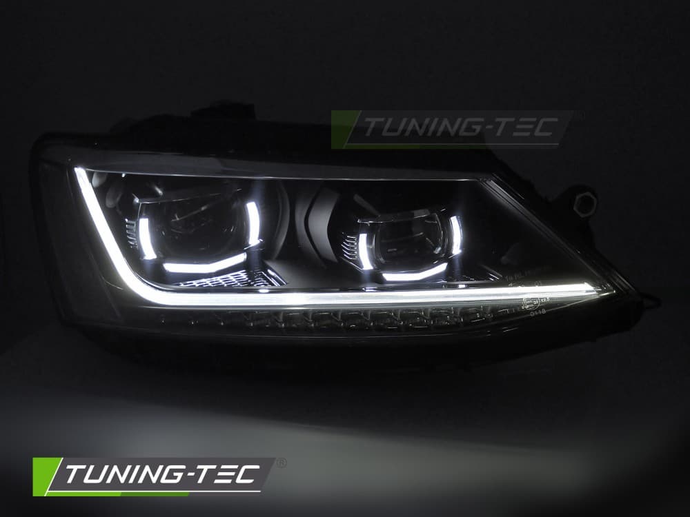 Predné svetlá Volkswagen Jetta VI 11-18 LED SEQ DRL – náhľad 2