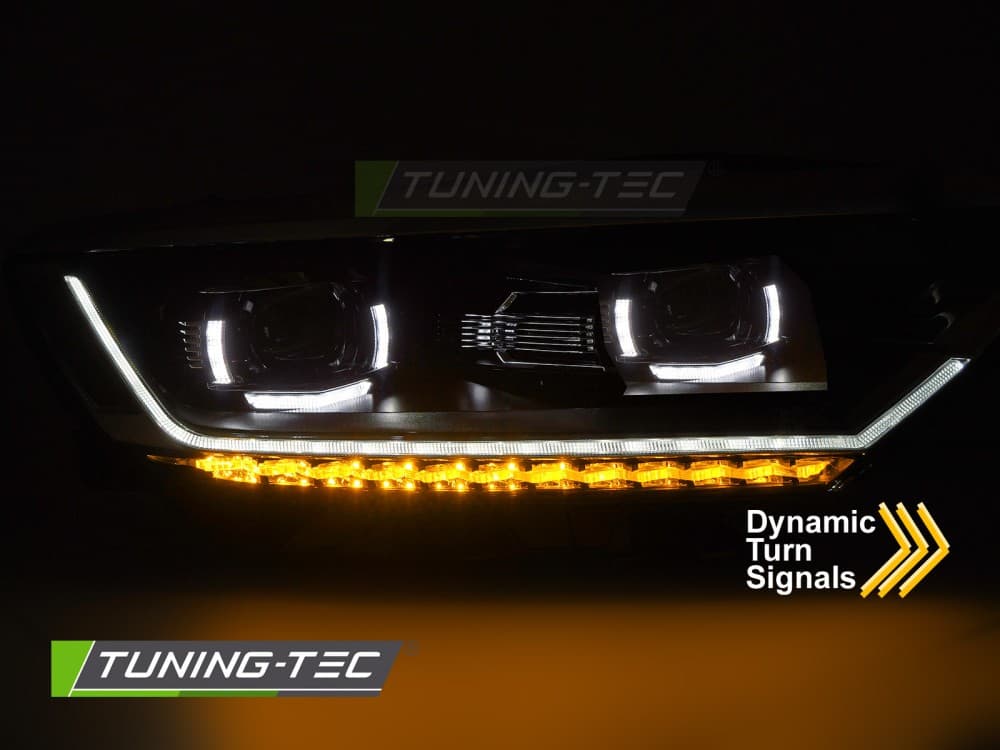 Predné Full LED svetlá Volkswagen Passat B8 14-19 SEQ DRL – náhľad 3