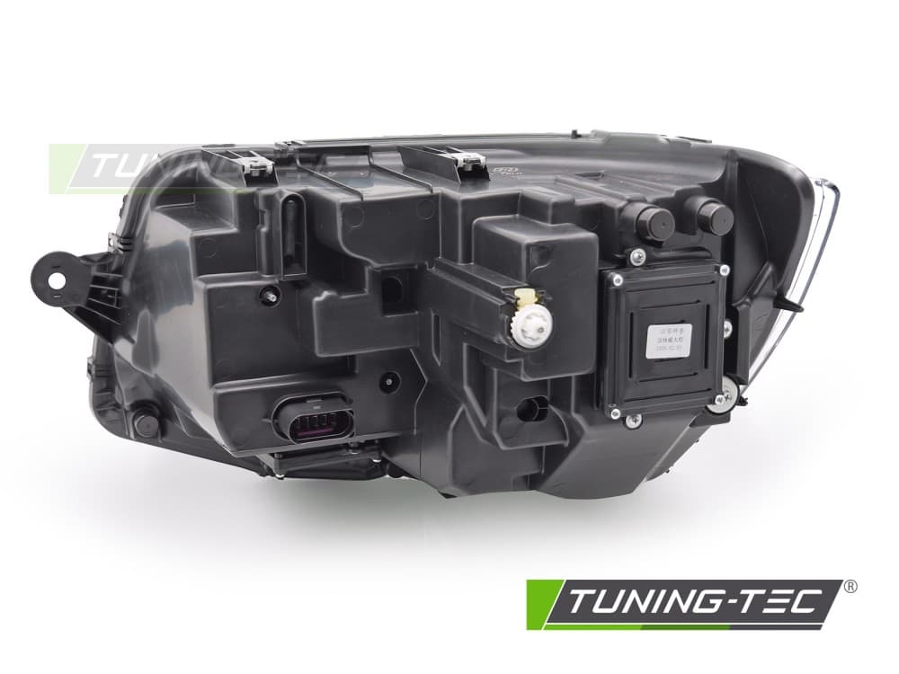 Predné Full LED svetlá Volkswagen Transporter T6 15-19 SEQ DRL Black Chrome – náhľad 4