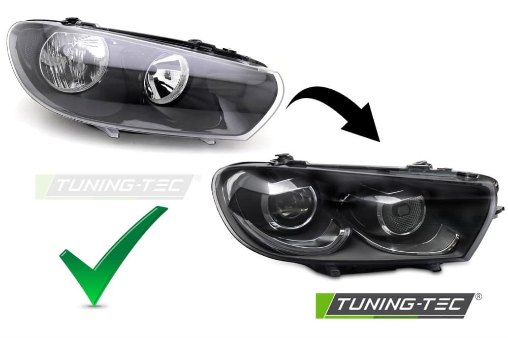 Predné svetlá VW Scirocco III 08-14 FULL LED DRL – náhľad 4