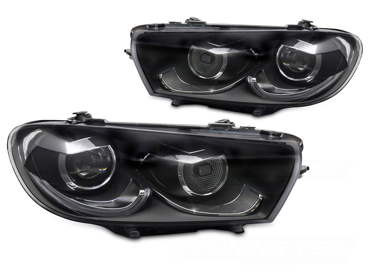 Predné svetlá VW Scirocco III 08-14 FULL LED Sekvenčné