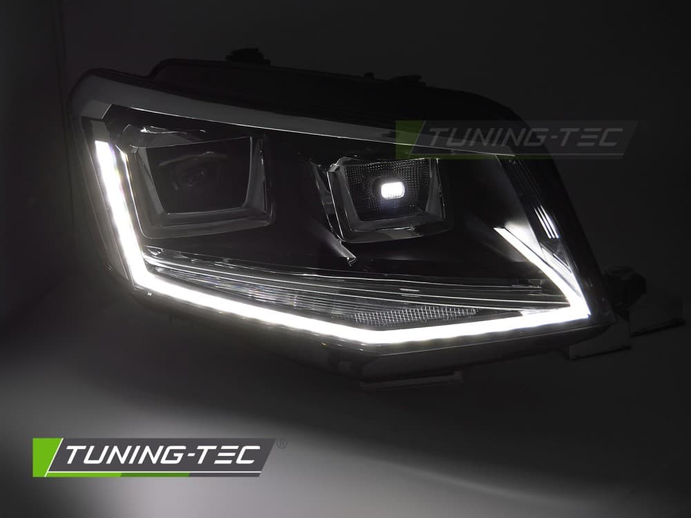 Predné svetlá VW Caddy SA 15-20 FULL LED sekvenčné DRL – náhľad 2