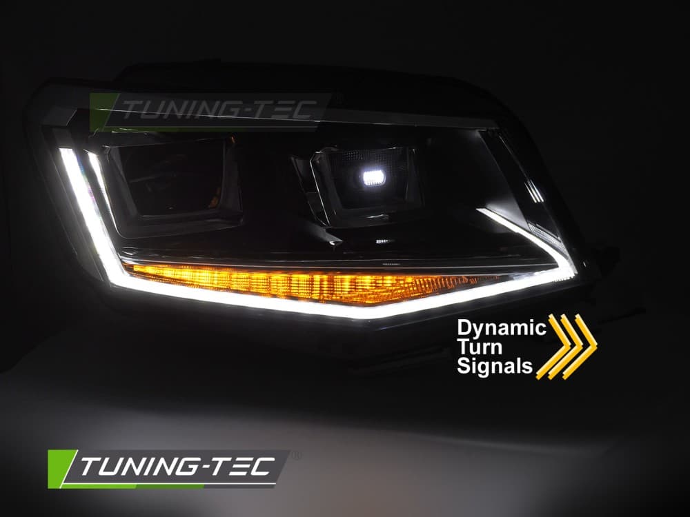 Predné svetlá VW Caddy SA 15-20 FULL LED sekvenčné DRL – náhľad 3