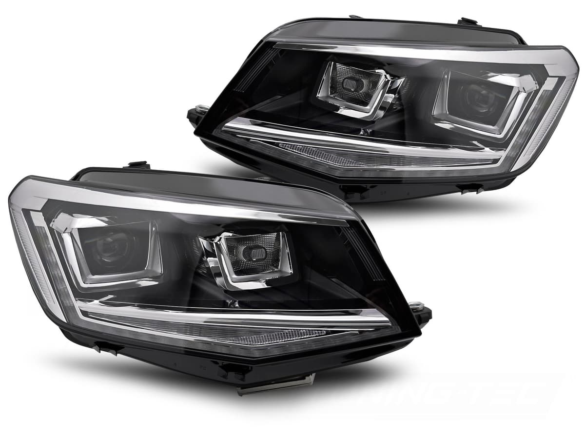 Predné svetlá VW Caddy SA 15-20 FULL LED sekvenčné DRL