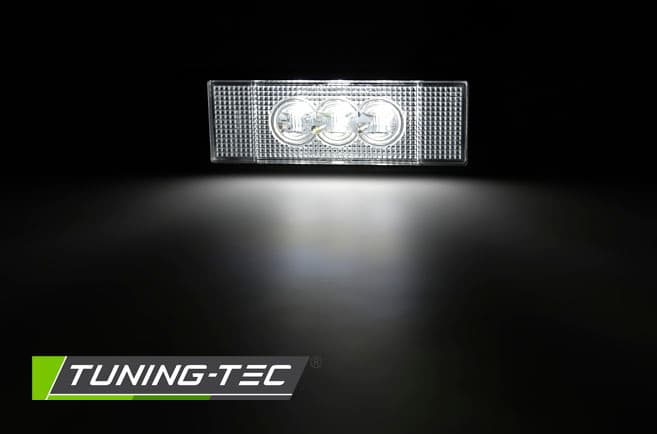 Osvetlenie ŠPZ LED BMW E63/E64/E81/E87/Z4/MINI Clear – náhľad 2