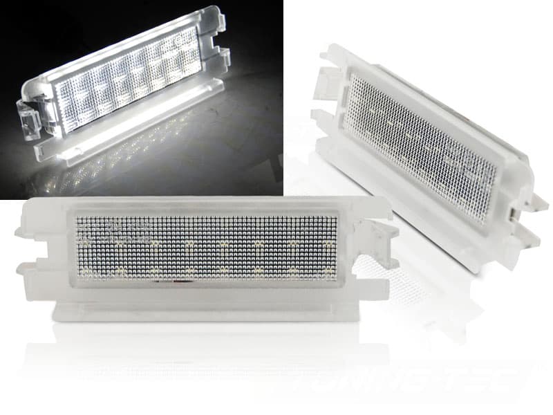 Osvetlenie ŠPZ Renault Clio II 01-04 / Dacia Logan 04-12 / Sandero 08-12 LED