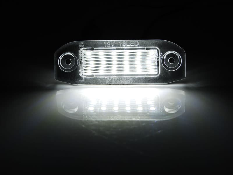 LED osvetlenie ŠPZ Volvo S40 / V50 / S60 / V70 / S80 / XC60 / XC70 / XC90 – náhľad 2
