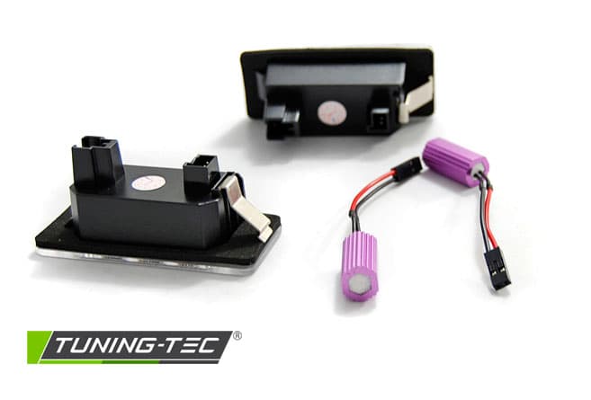 LED osvetlenie ŠPZ VW Golf VI Variant / Jetta VI / Passat B6, B7 Variant / Sharan II s Canbus 3xLED – náhľad 3