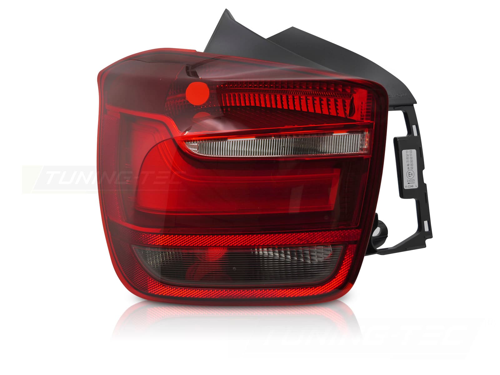 Zadné LED svetlo BMW F20 F21 11-14 Red White ľavé TYC