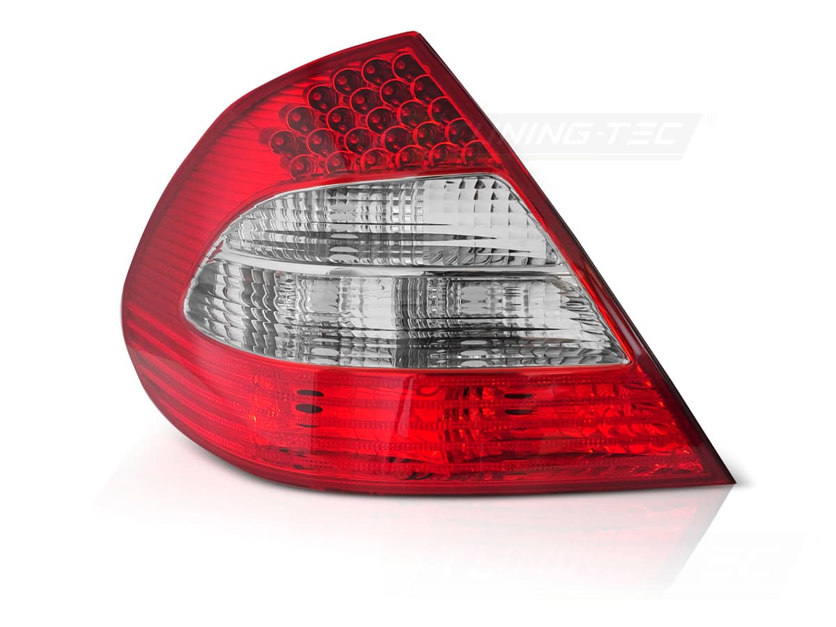 Zadné svetlo Mercedes W211 06-09 sedan LED Red White ľavé TYC