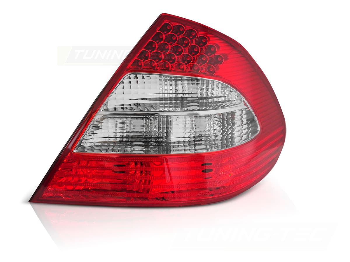 Zadné LED svetlo Mercedes W211 06-09 Red White pravá strana TYC