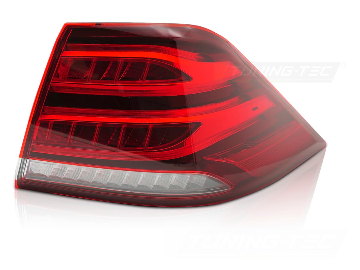 Zadné svetlo LED Mercedes GLE W166 15-19 Red White pravé TYC