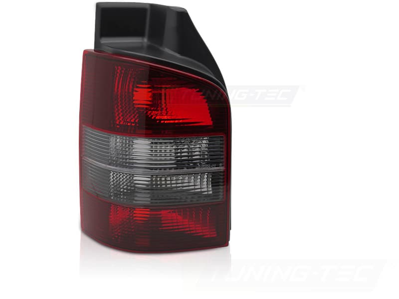Zadné svetlo VW T5 03-09 Red Smoke ľavé TYC (výklopné dvere)