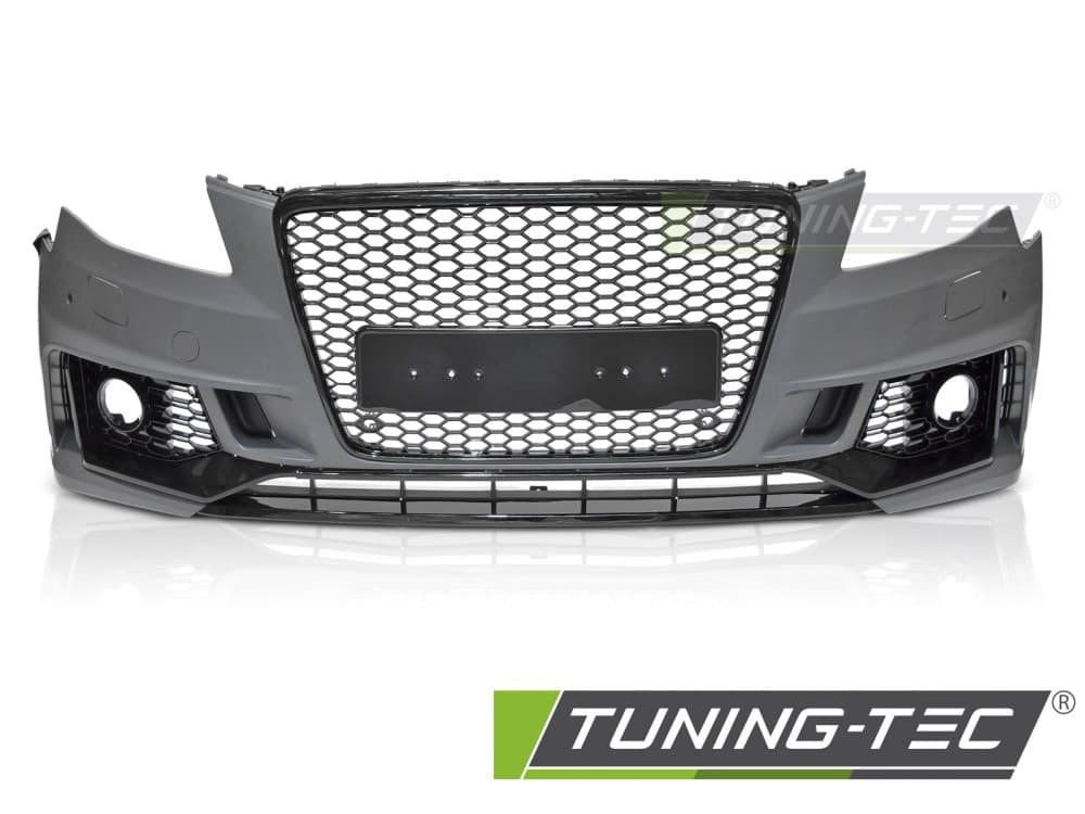 Predný nárazník Audi A4 B8 08-11 Sport Black PDC – náhľad 2