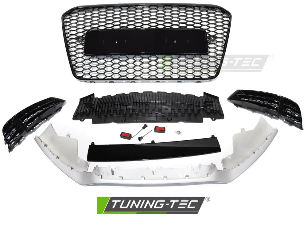 Predný nárazník Audi A5 8T 11-16 Sport Black PDC – náhľad 3