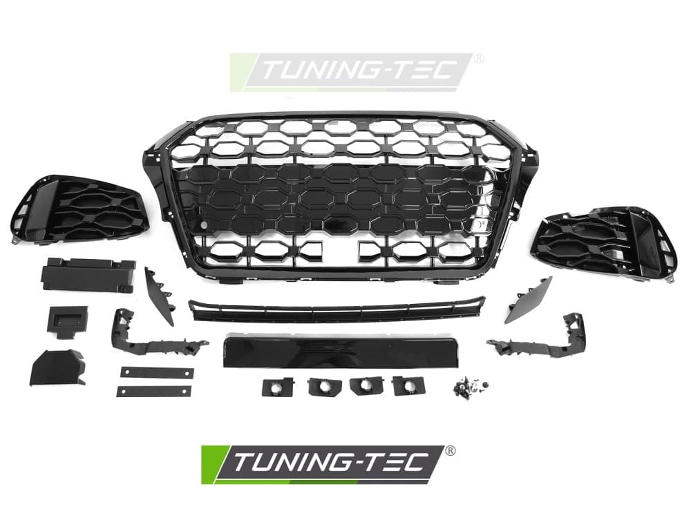 Front Bumper Audi A3 8V Sportback 17-20 Sport Style PDC ACC – náhľad 4