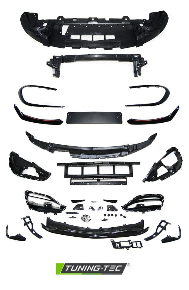 Predný nárazník Mercedes CLA W117 16-19 Sport Style PDC – náhľad 3