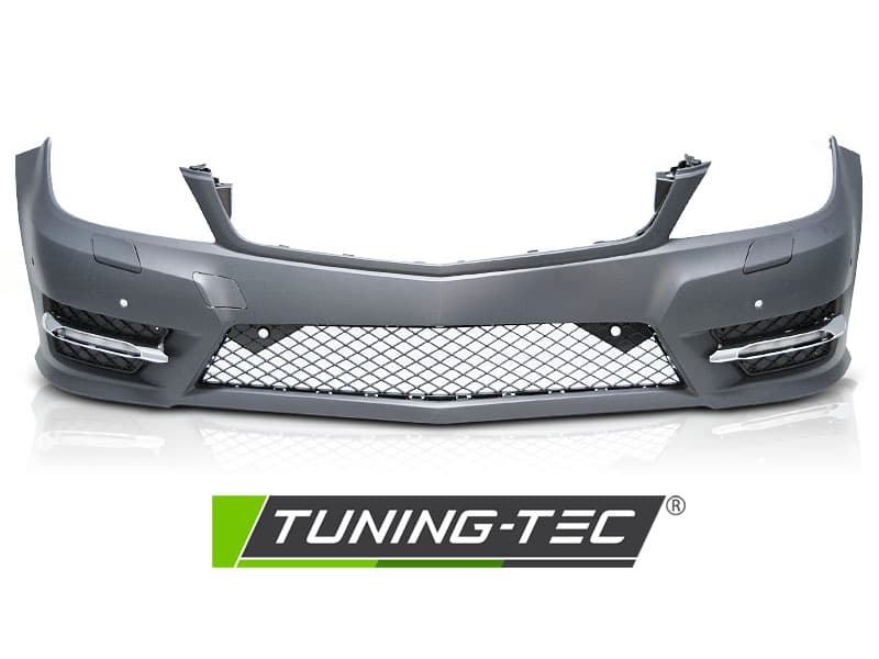 Predný nárazník Mercedes C trieda W204 11-14 Sport PDC – náhľad 2