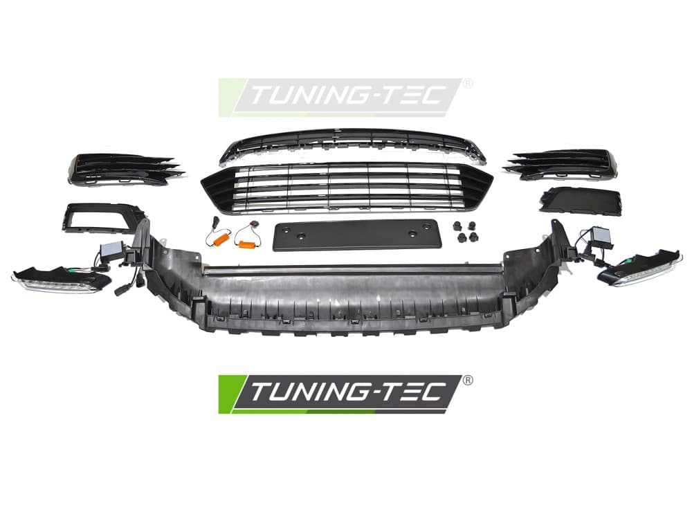 Predný nárazník Volkswagen Scirocco 14-17 Sport PDC DRL – náhľad 4