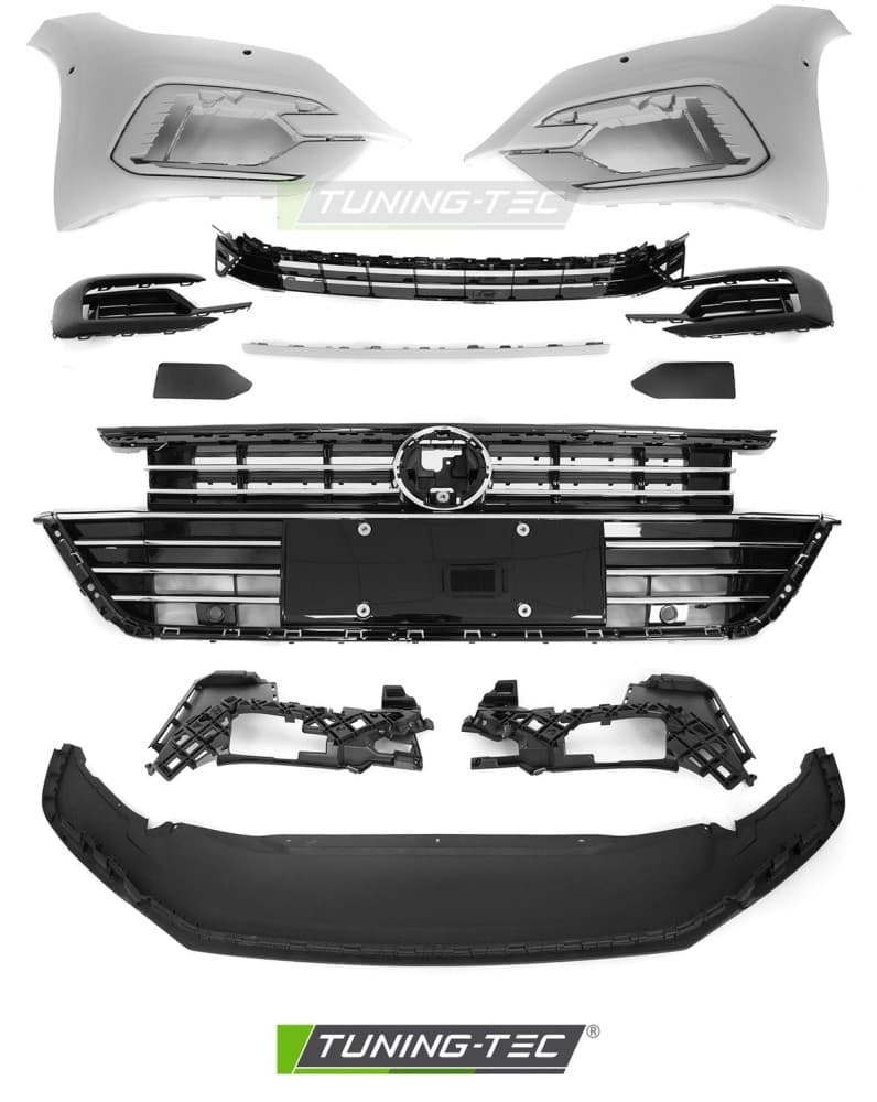 Predný nárazník Volkswagen Arteon 17-20 Sport Chrome – náhľad 6