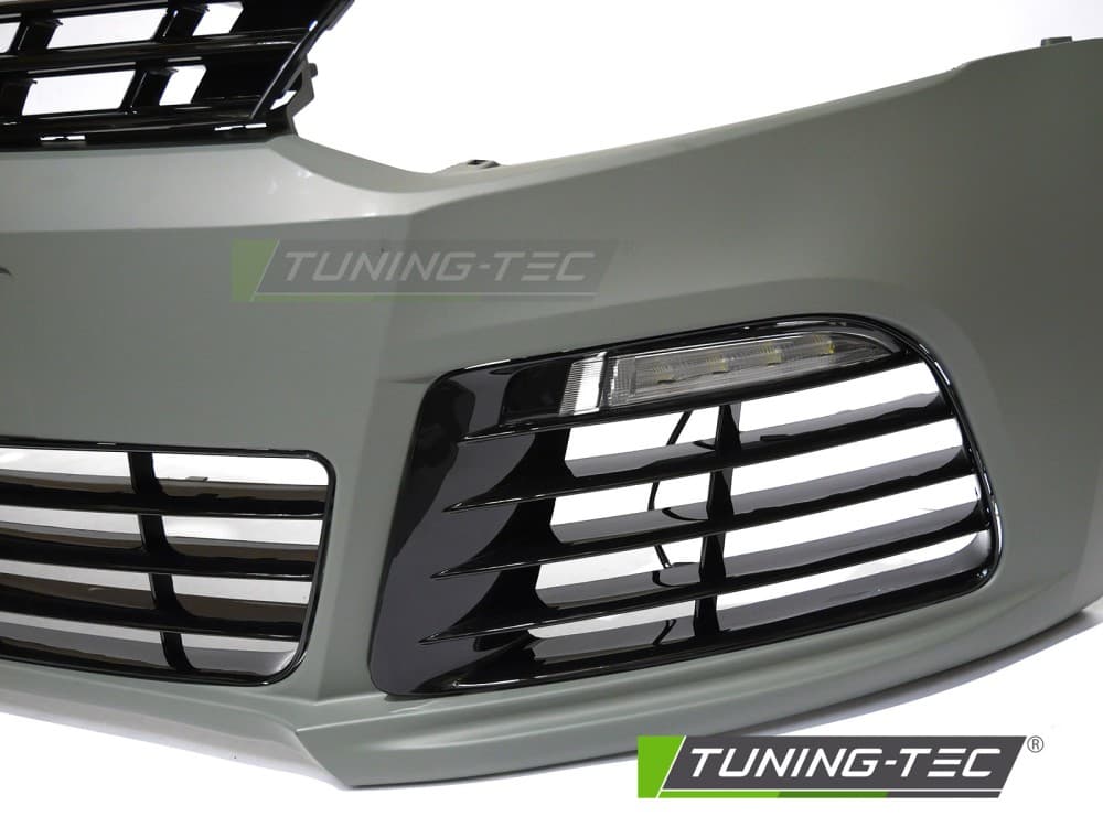 Predný nárazník Volkswagen Polo 6R 09-17 R Style DRL – náhľad 3