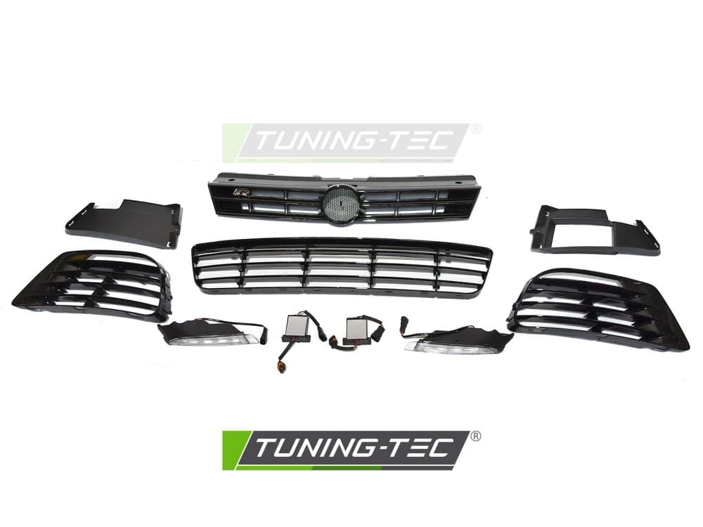 Predný nárazník Volkswagen Polo 6R 09-17 R Style DRL – náhľad 5