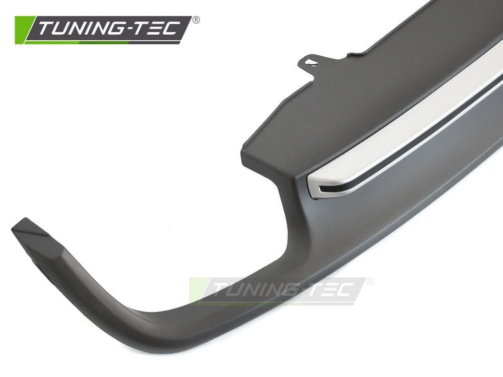 Difúzor Audi A6 C7 11-14 Silver Sport S Style Twin Outlet – náhľad 3