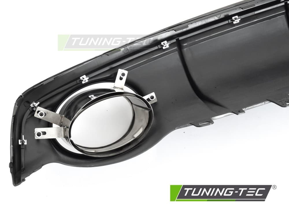 Difúzor Audi A7 C7 14-18 Twin Outlet Glossy Black Sport Style – náhľad 4