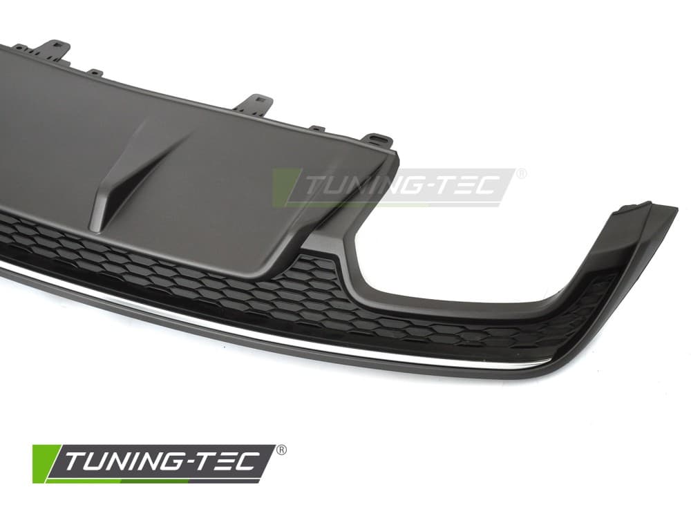 Difúzor Audi A7 C7 14-18 Sport S Style Silver-Black Twin Outlet – náhľad 3