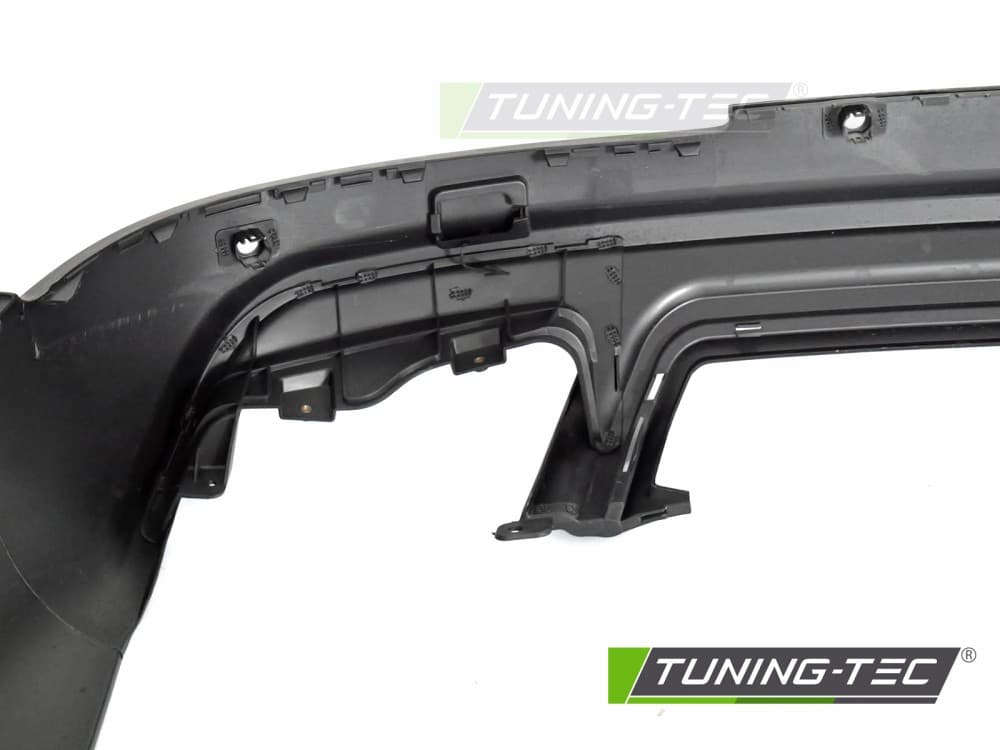 Difúzor zadného nárazníka Audi Q7 4L 05-15 Twin Outlet Black Sport S Style PDC – náhľad 3