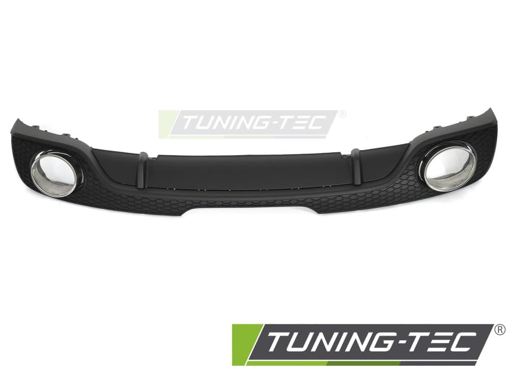 Difúzor Audi TT 8J 06-14 Twin Outlet Matt Black Sport Style – náhľad 2