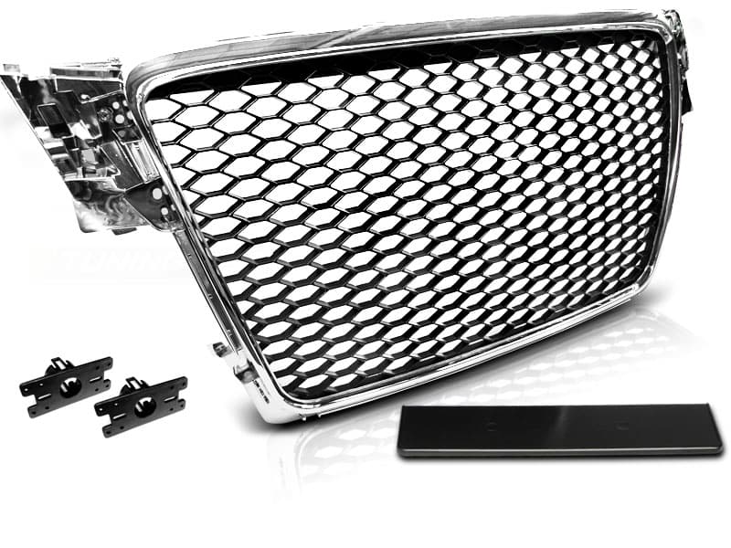 Predná maska Audi A4 B8 08-11 RS Style Chrome