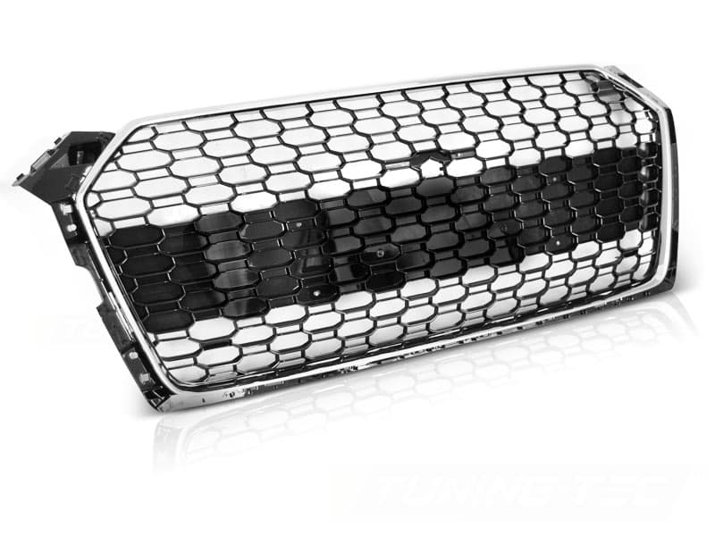 Predná maska RS5 Style Audi A5 16-19 Glossy Black Chrome