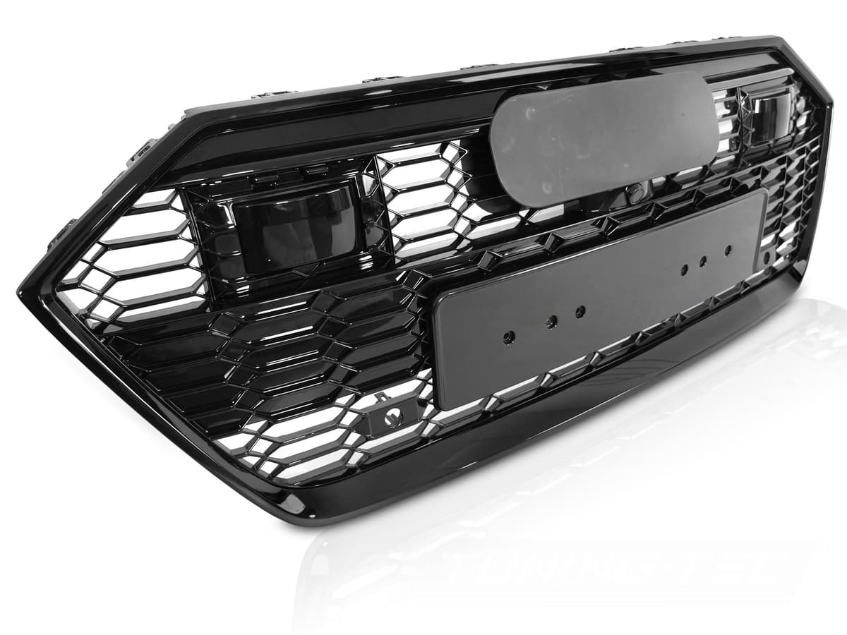 Predná maska Audi A7 C8 18-23 PDC Glossy Black