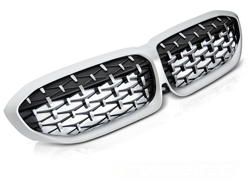 Predná maska BMW G20 G21 Diamond Silver