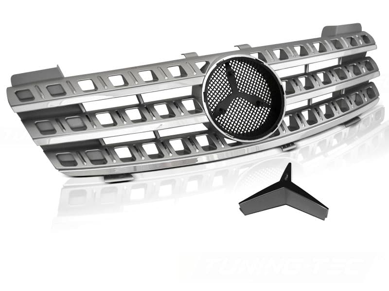 Predná maska Mercedes ML W164 05-08 Chrome Silver