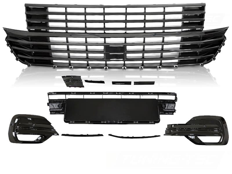 Predná maska VW T6.1 Glossy Black