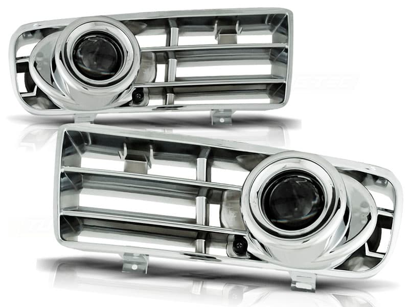 Hmlovky so šošovkou VW Golf 4 Chrome