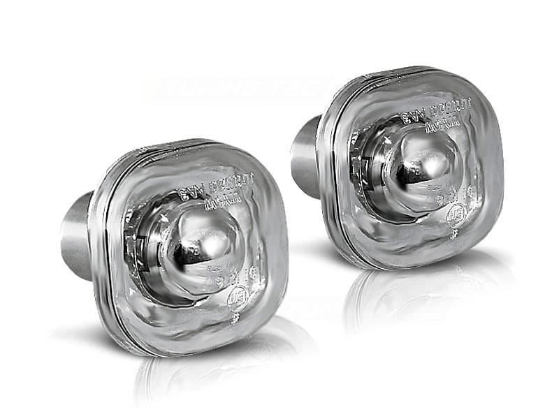 Smerovky bočné - A3 A4 Fabia Octavia Chrome Clear