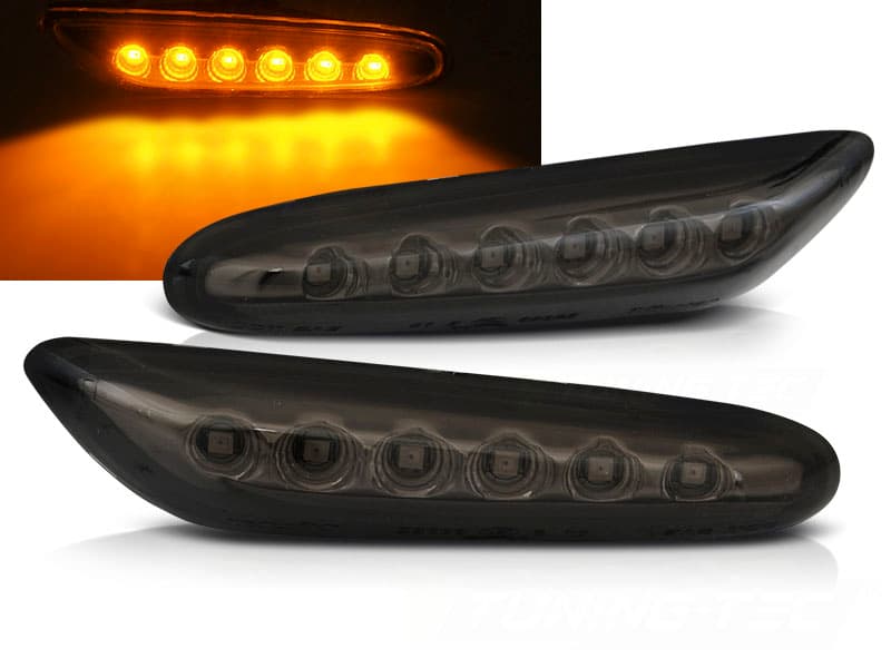 Bočné smerovky BMW E46 01-05 LED Smoke