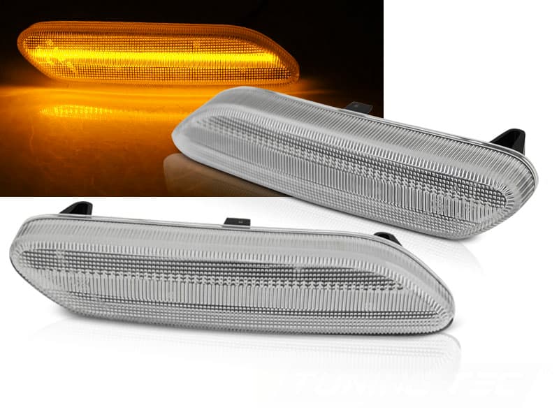 Bočné smerovky Mini R60 R61 LED Dynamic White